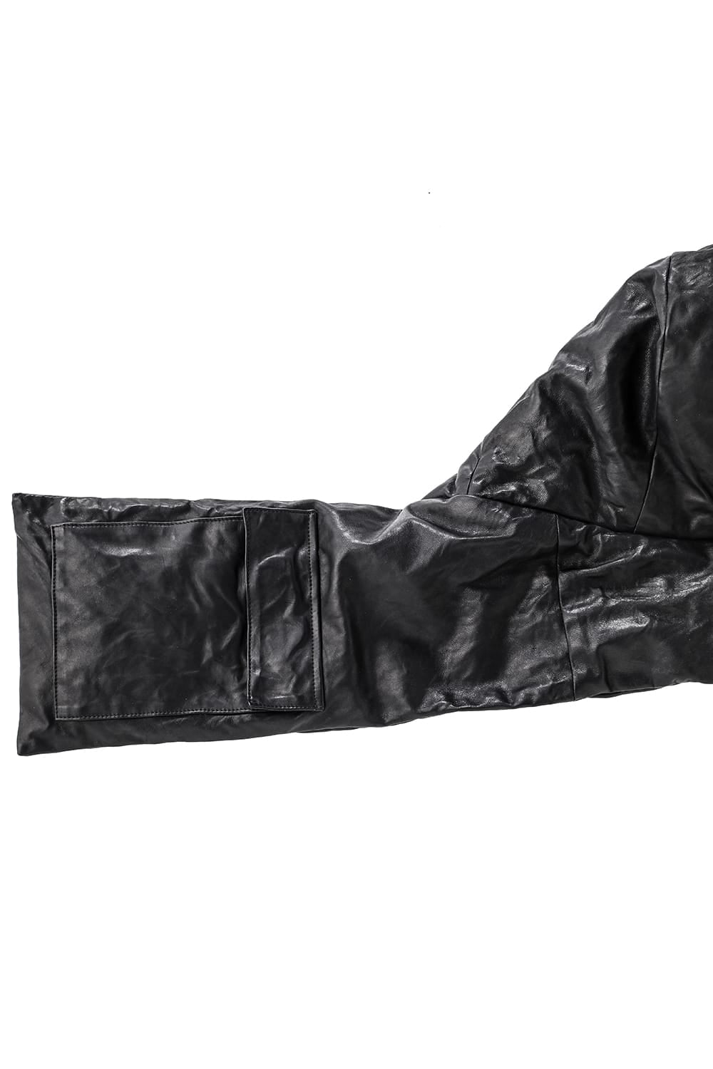 Horse Leather Down Hood Scarf