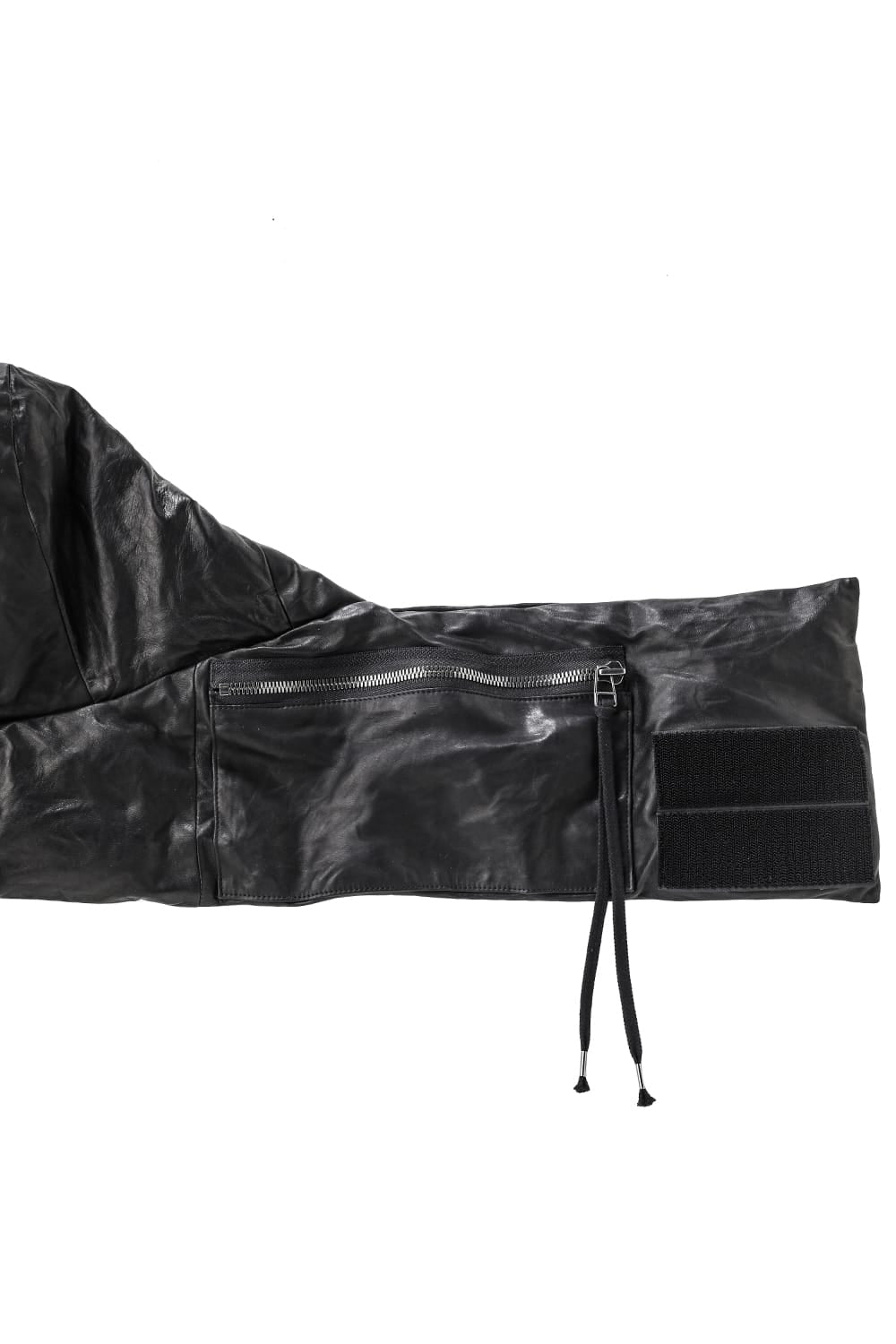 Horse Leather Down Hood Scarf