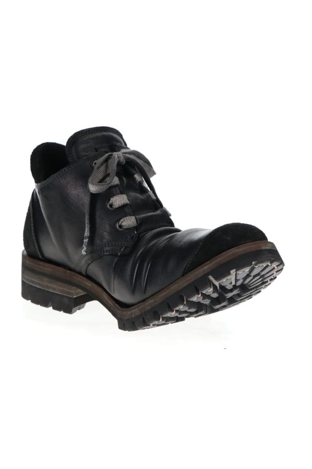 Horse Leather Sneakers Derby Shoes  Khaki