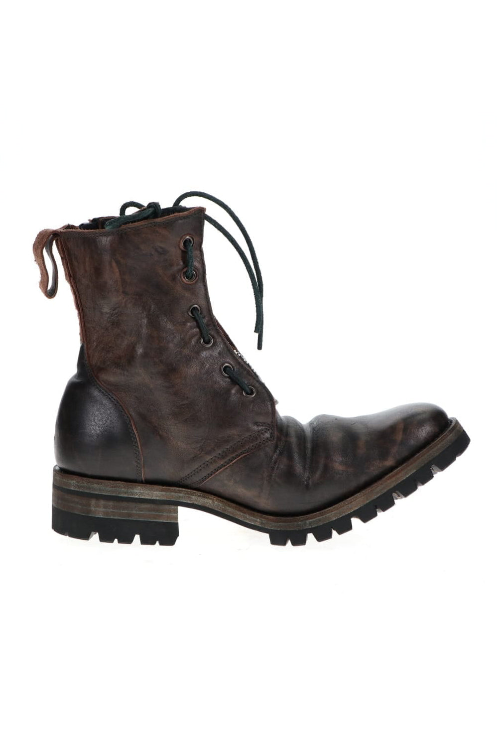 Horse Leathe Fireman Boots Dusty White