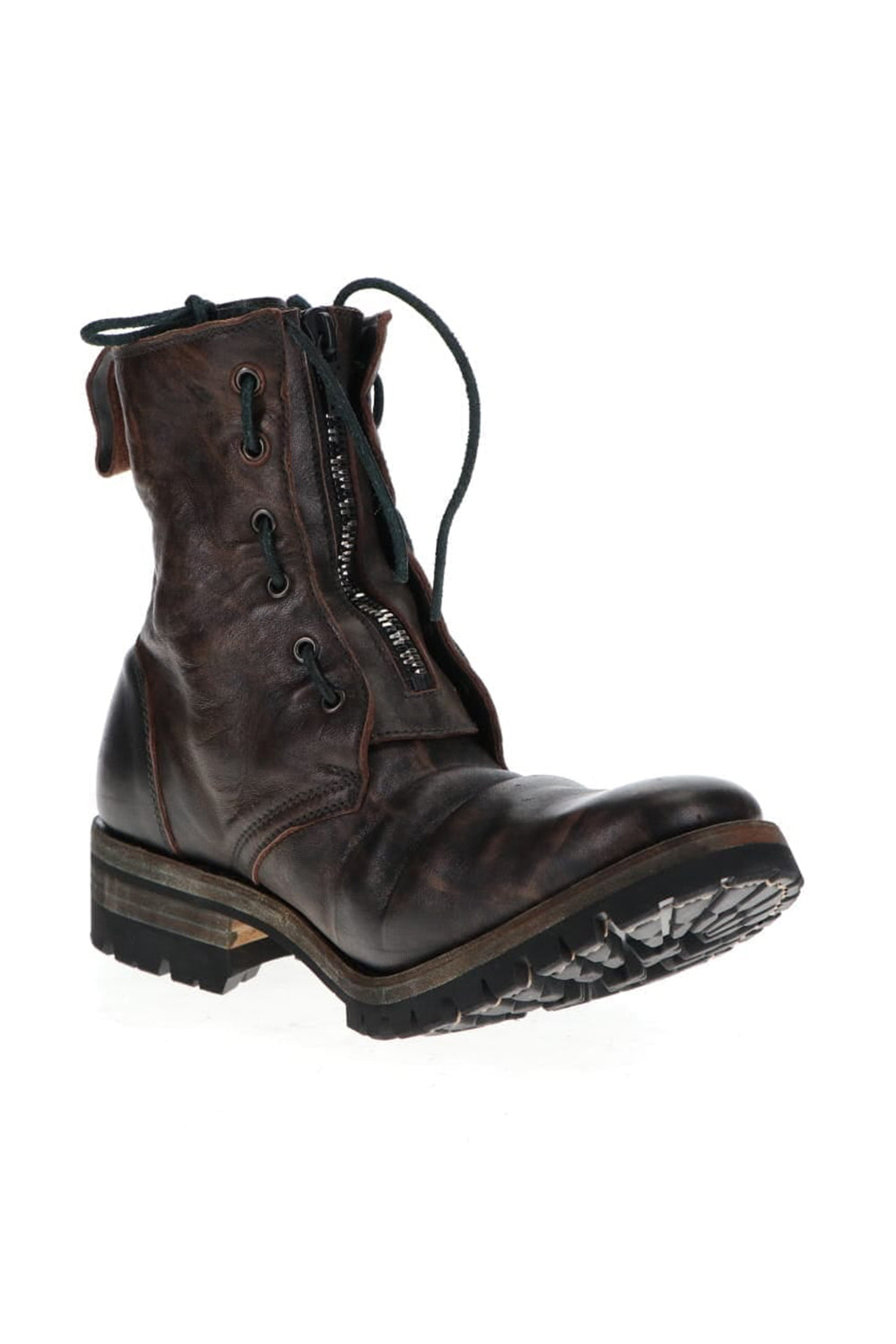 Horse Leathe Fireman Boots Dusty White