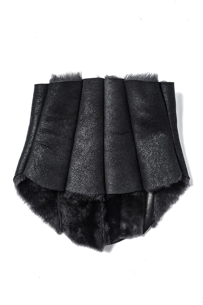 フレンチベイビーラムムートンネックウォーマー