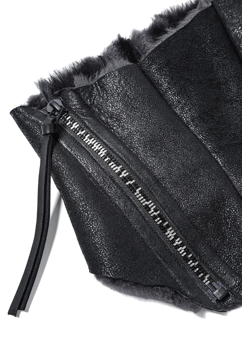 フレンチベイビーラムムートンネックウォーマー