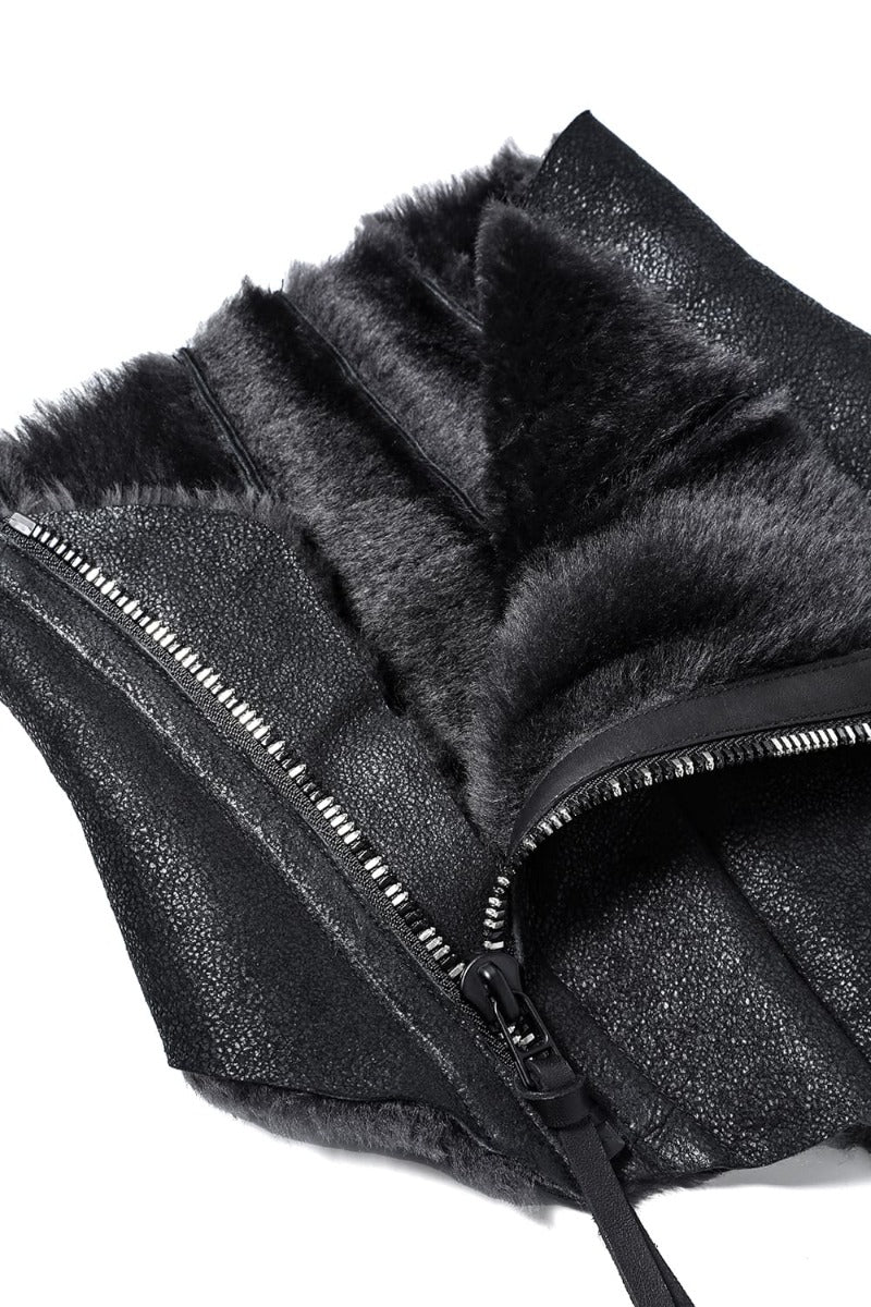 フレンチベイビーラムムートンネックウォーマー