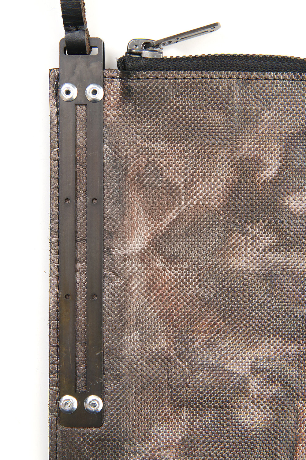 ラスティーダイホースレザー ネックウォレット