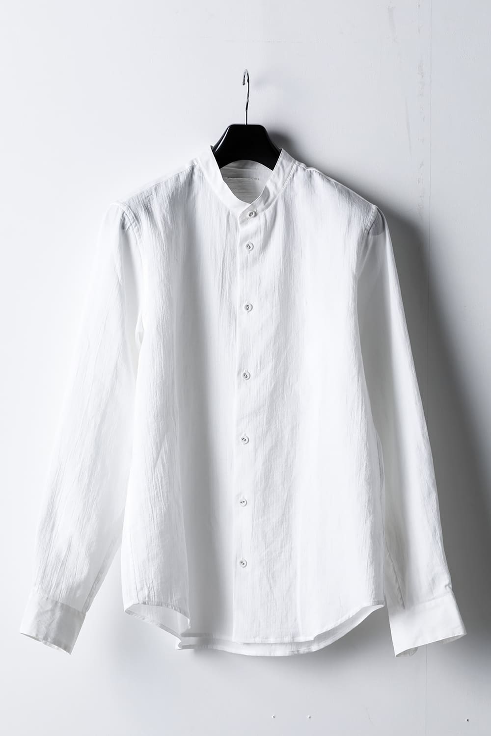 ANNASTESIA Limited Stand Collar Shirt White