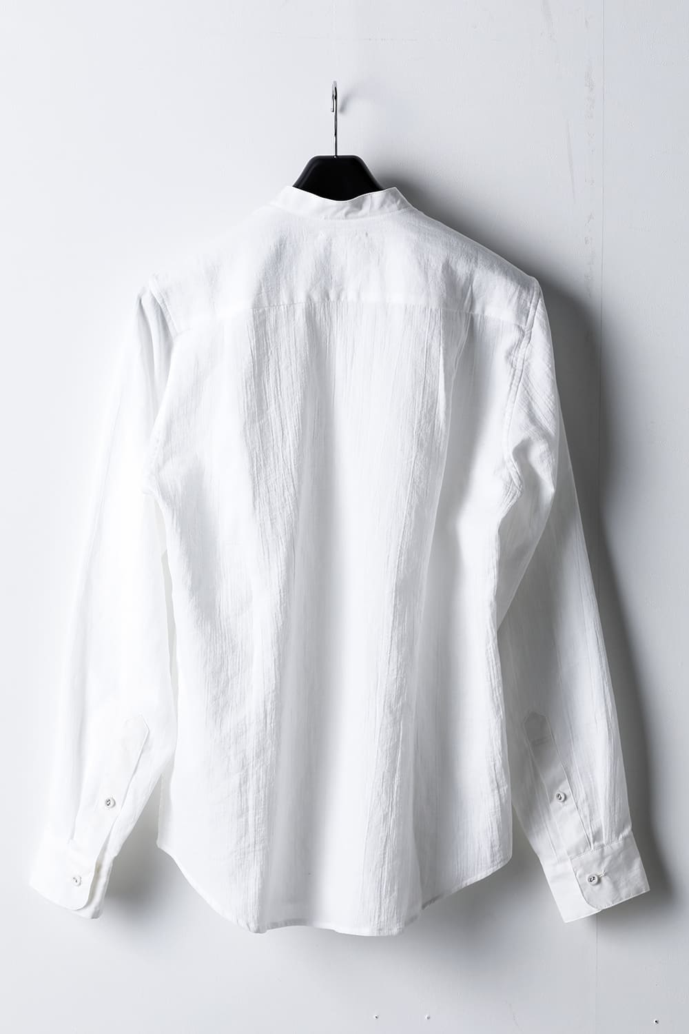 ANNASTESIA Limited Stand Collar Shirt White