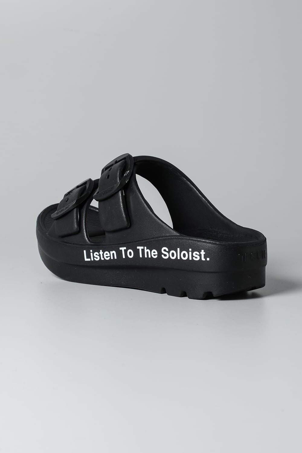 ダブルバックル サンダル "Listen To The Soloist."