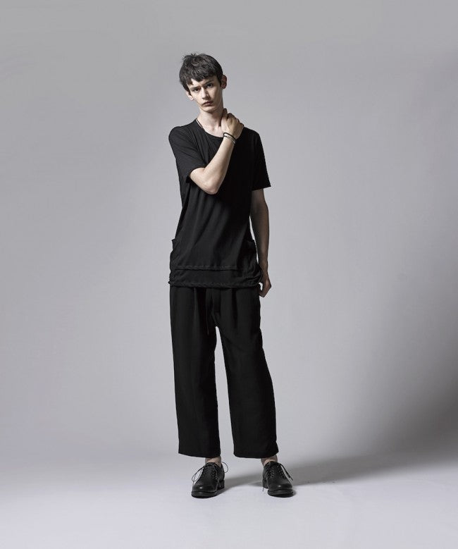 17SS Double Cloth Wide Pants