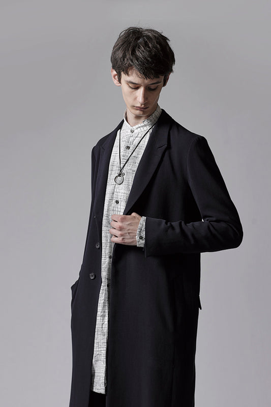 17SS Double Cloth Long Jacket