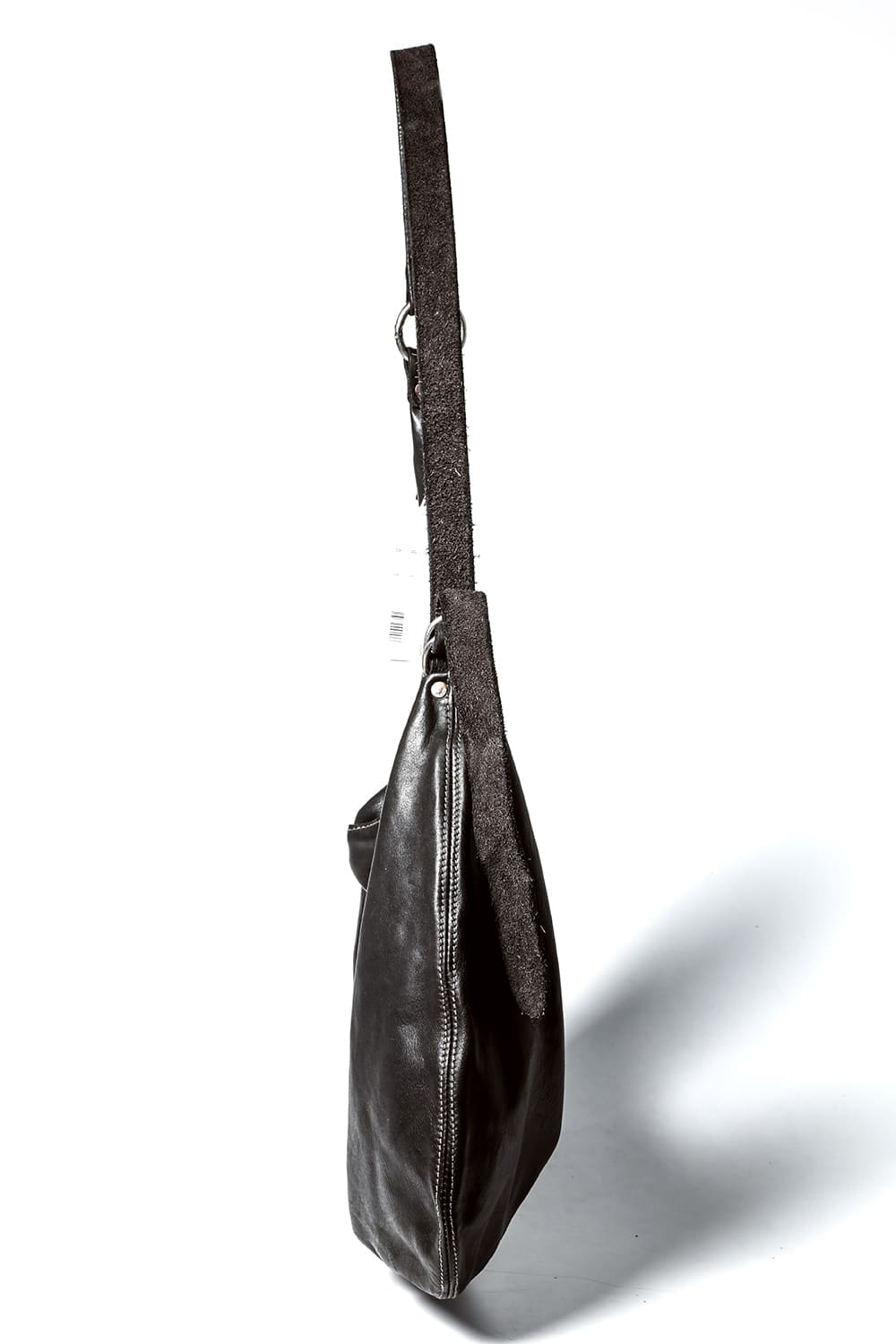 Round Zip Shoulder Bag Soft Horse Full Grain Leather-SZ01 CV60T