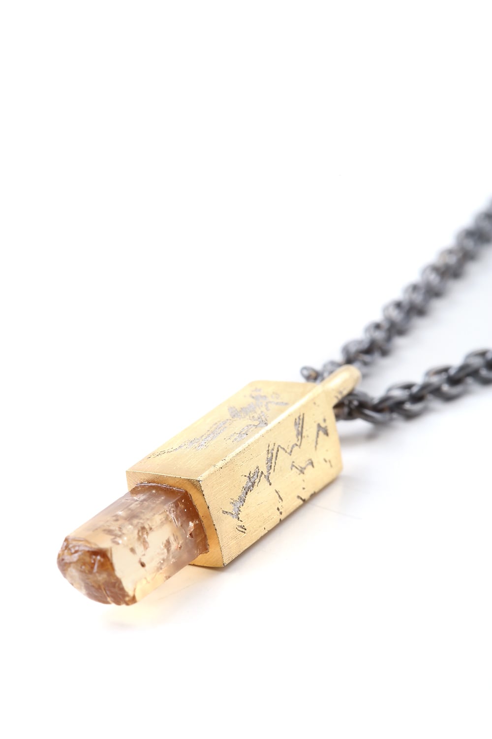 Talisman Necklace SPECIMEN (Imperial Topaz AG-KA-ITOP)