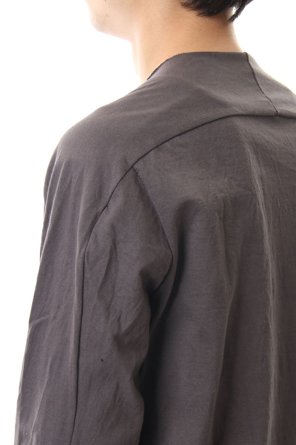 Extra Long Staple Cotton L/S T-shirts M.Gray