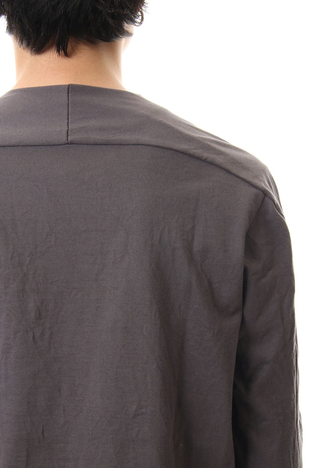 Extra Long Staple Cotton L/S T-shirts M.Gray