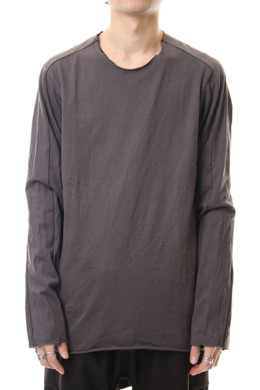 Extra Long Staple Cotton L/S T-shirts M.Gray