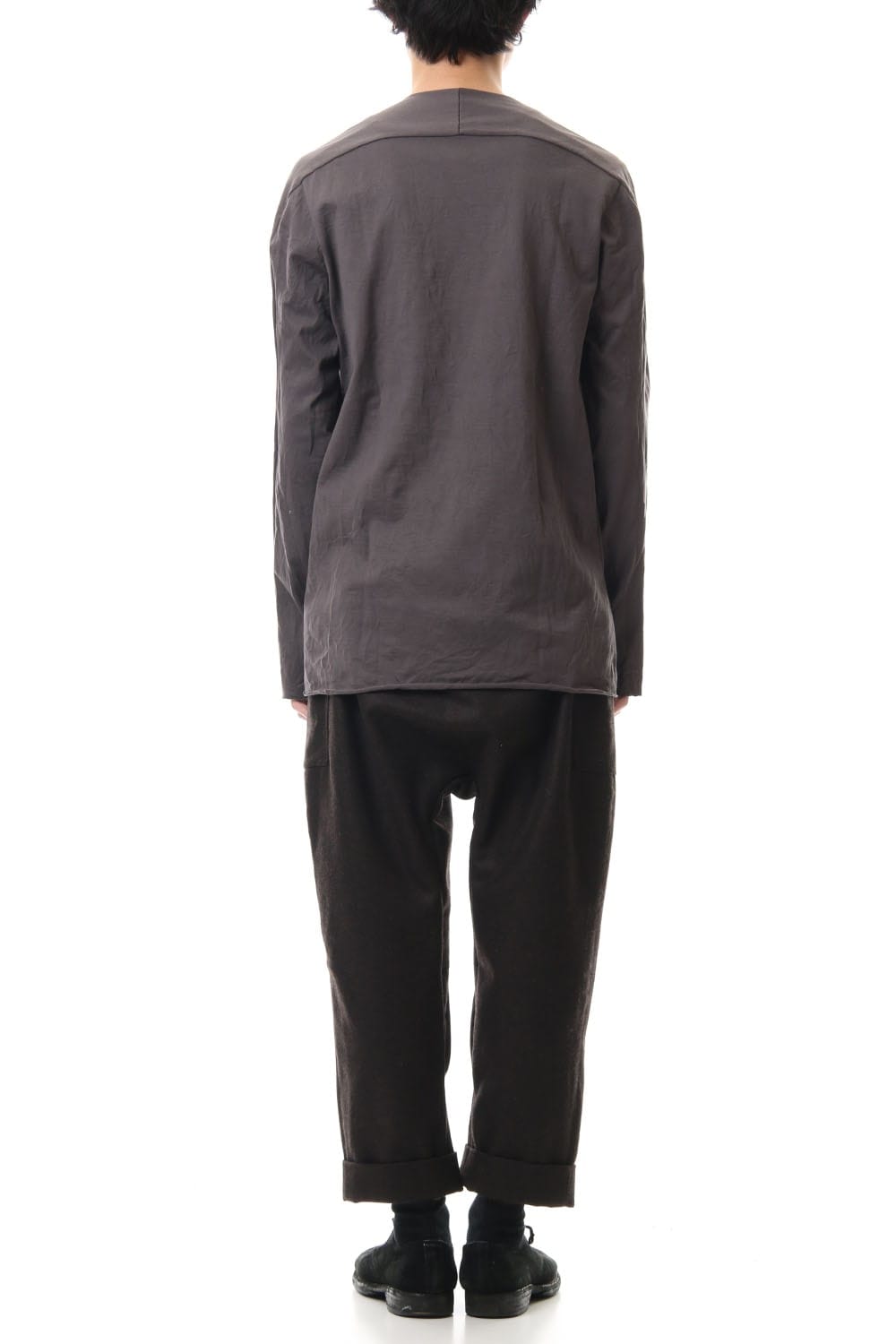 Extra Long Staple Cotton L/S T-shirts M.Gray