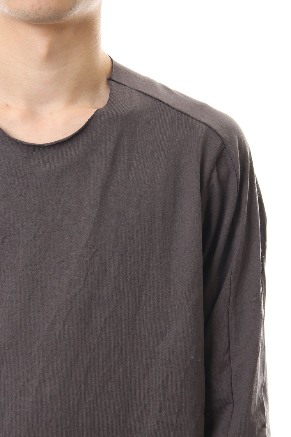 Extra Long Staple Cotton L/S T-shirts M.Gray