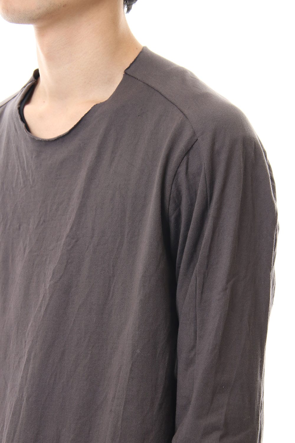 Extra Long Staple Cotton L/S T-shirts M.Gray