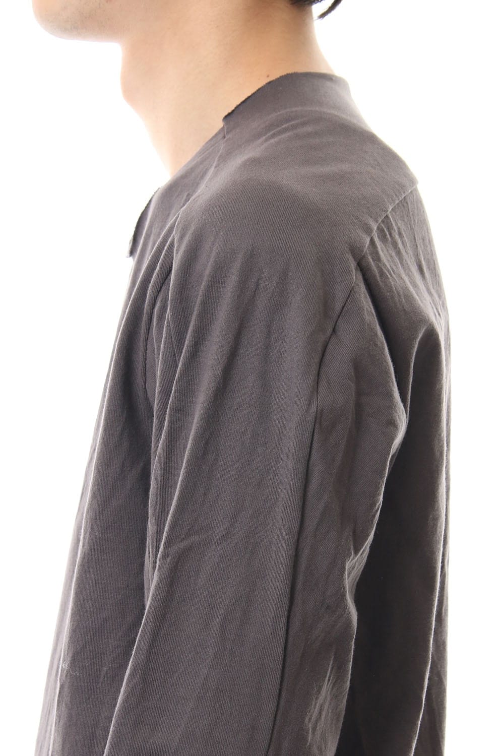 Extra Long Staple Cotton L/S T-shirts M.Gray