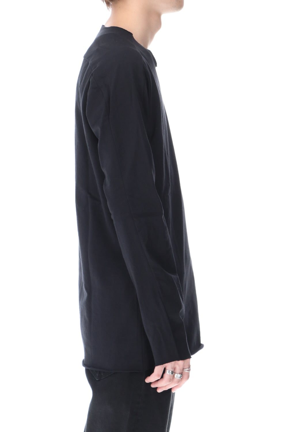 Medium Jersey Long Sleeve T-Shirts Black