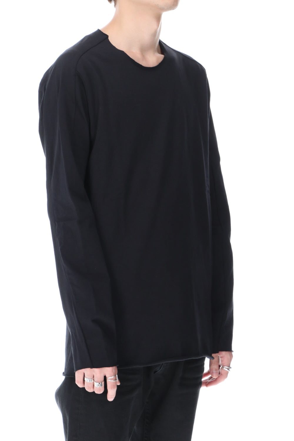 Medium Jersey Long Sleeve T-Shirts Black