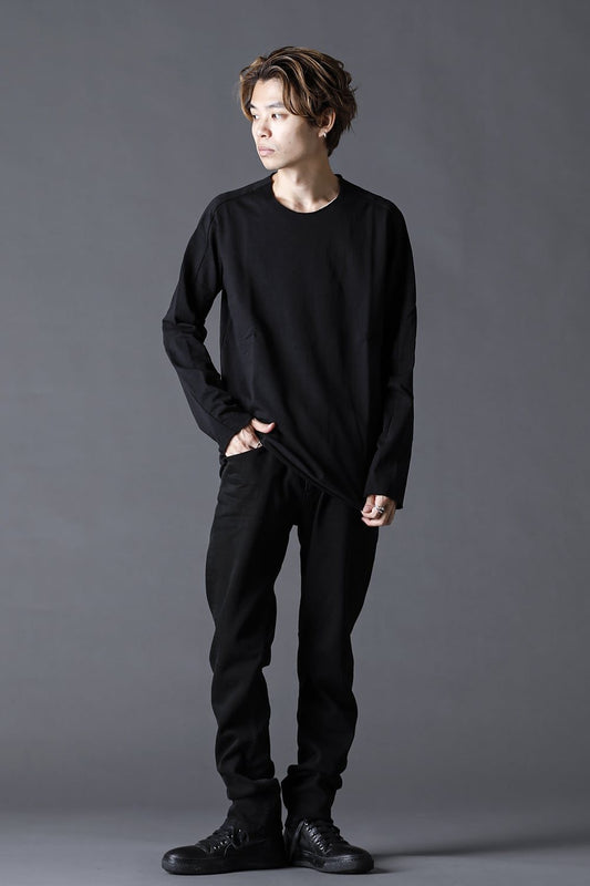 Medium Jersey Long Sleeve T-Shirts Black