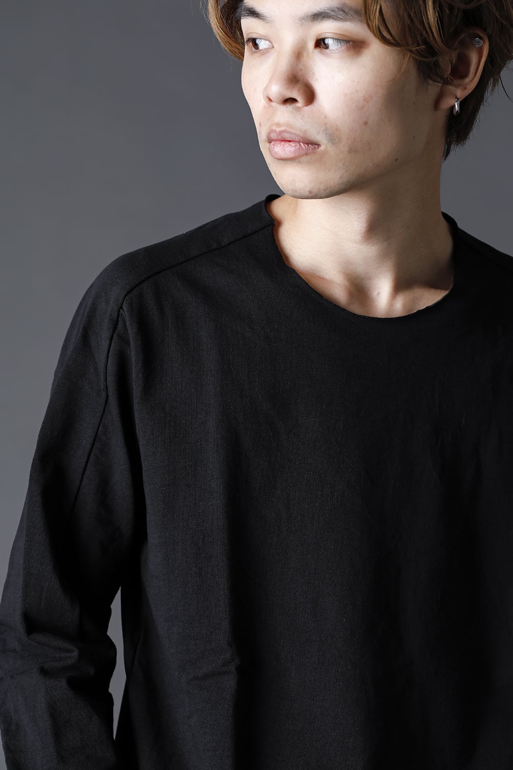 Medium Jersey Long Sleeve T-Shirts Black