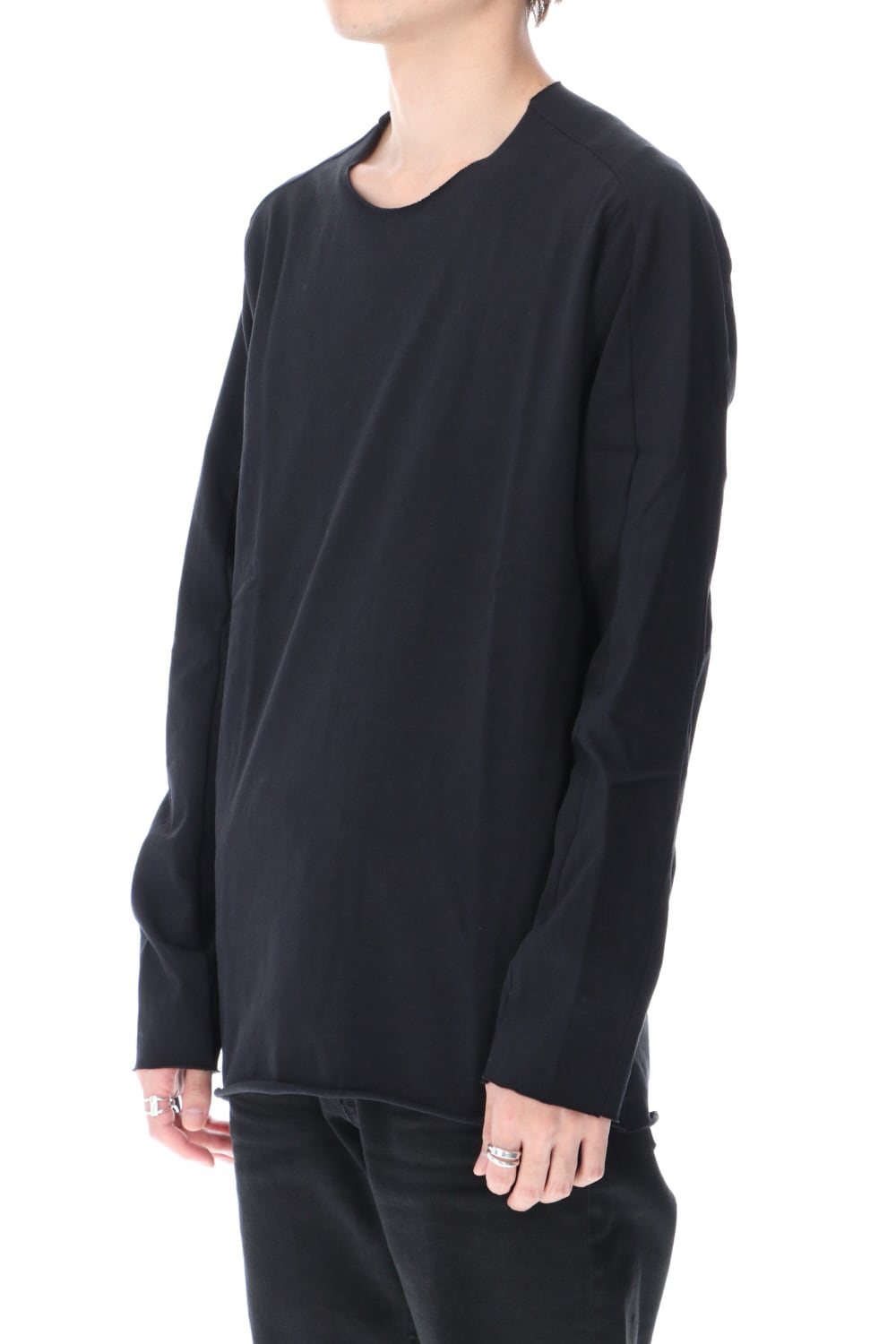 Medium Jersey Long Sleeve T-Shirts Black