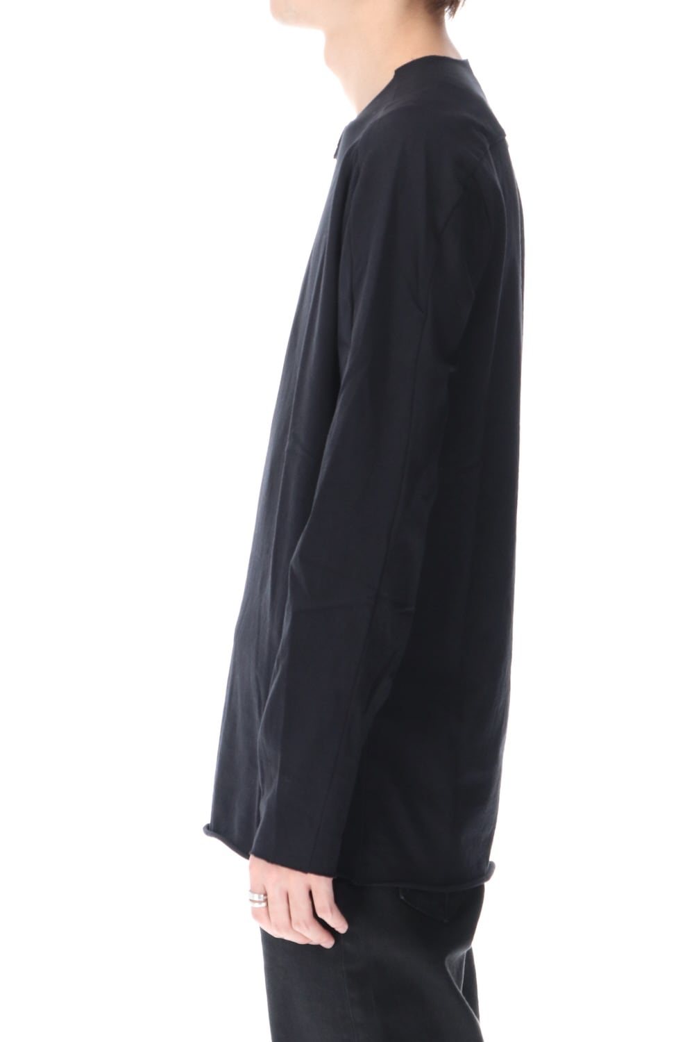 Medium Jersey Long Sleeve T-Shirts Black