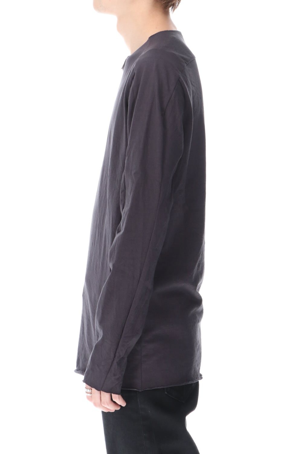 Medium Jersey Long Sleeve T-Shirts Charcoal