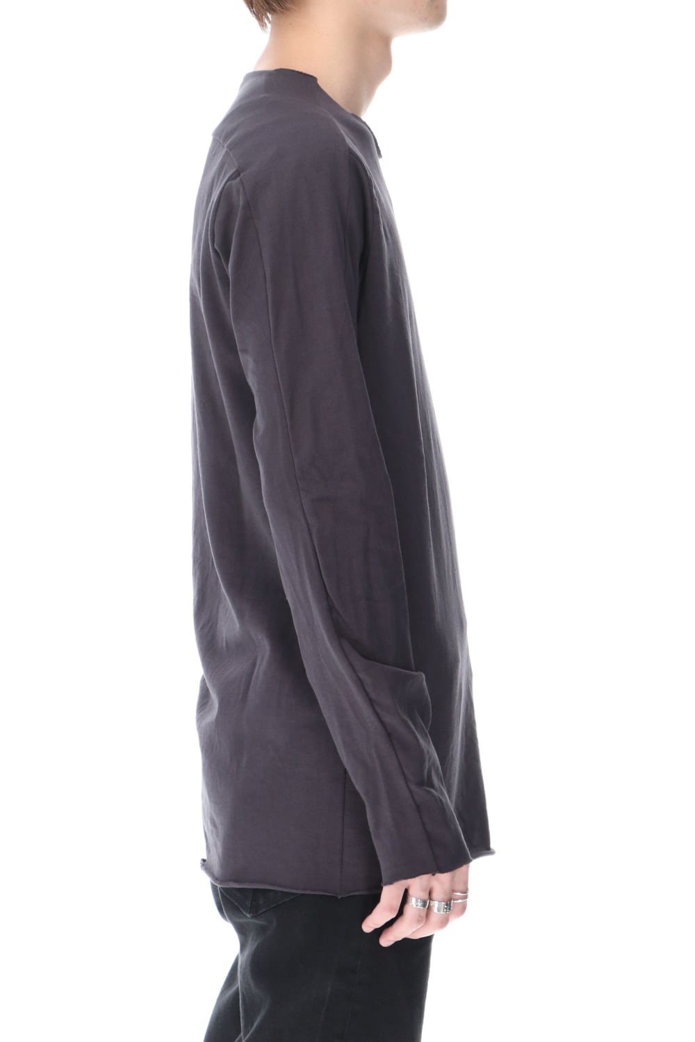 Medium Jersey Long Sleeve T-Shirts Charcoal