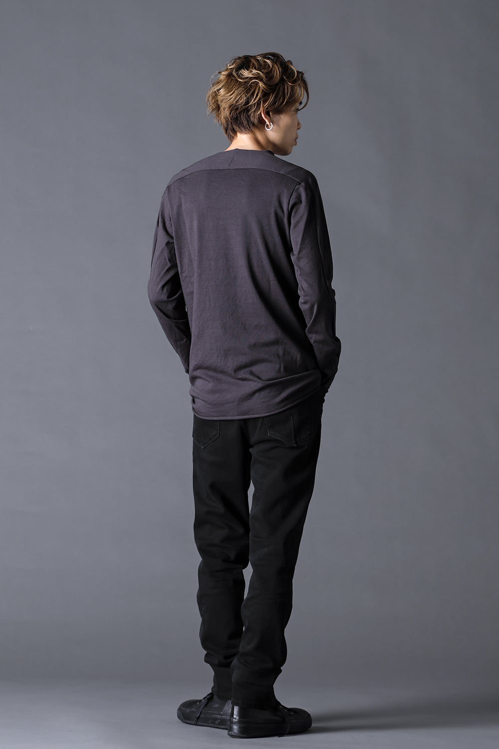 Medium Jersey Long Sleeve T-Shirts Charcoal