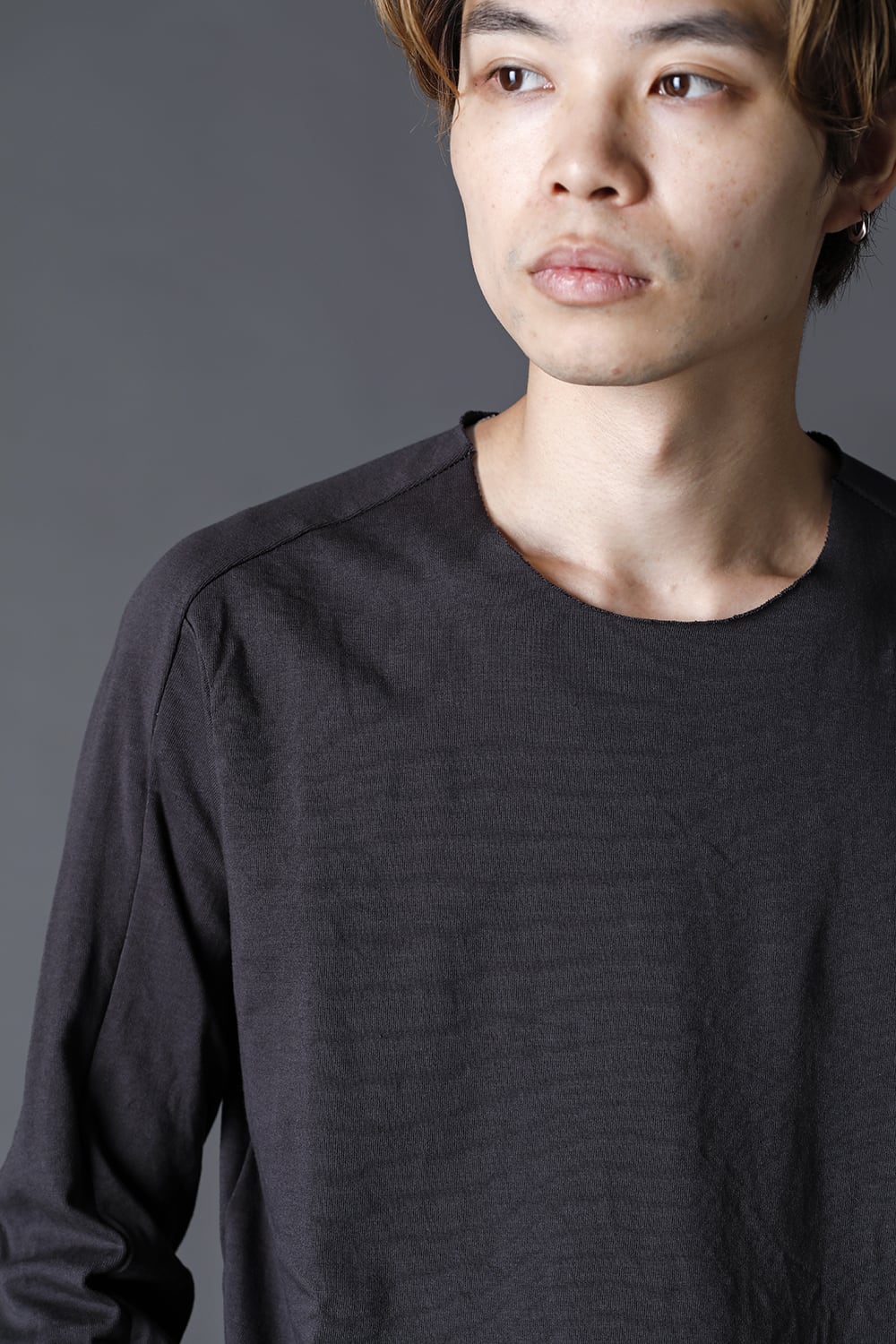 Medium Jersey Long Sleeve T-Shirts Charcoal