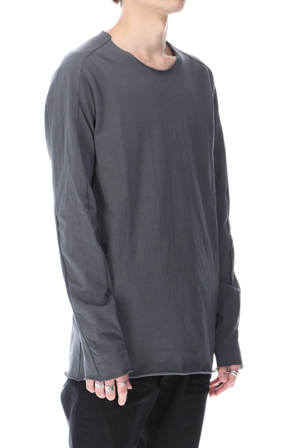Medium Jersey Long Sleeve T-Shirts M. Grey