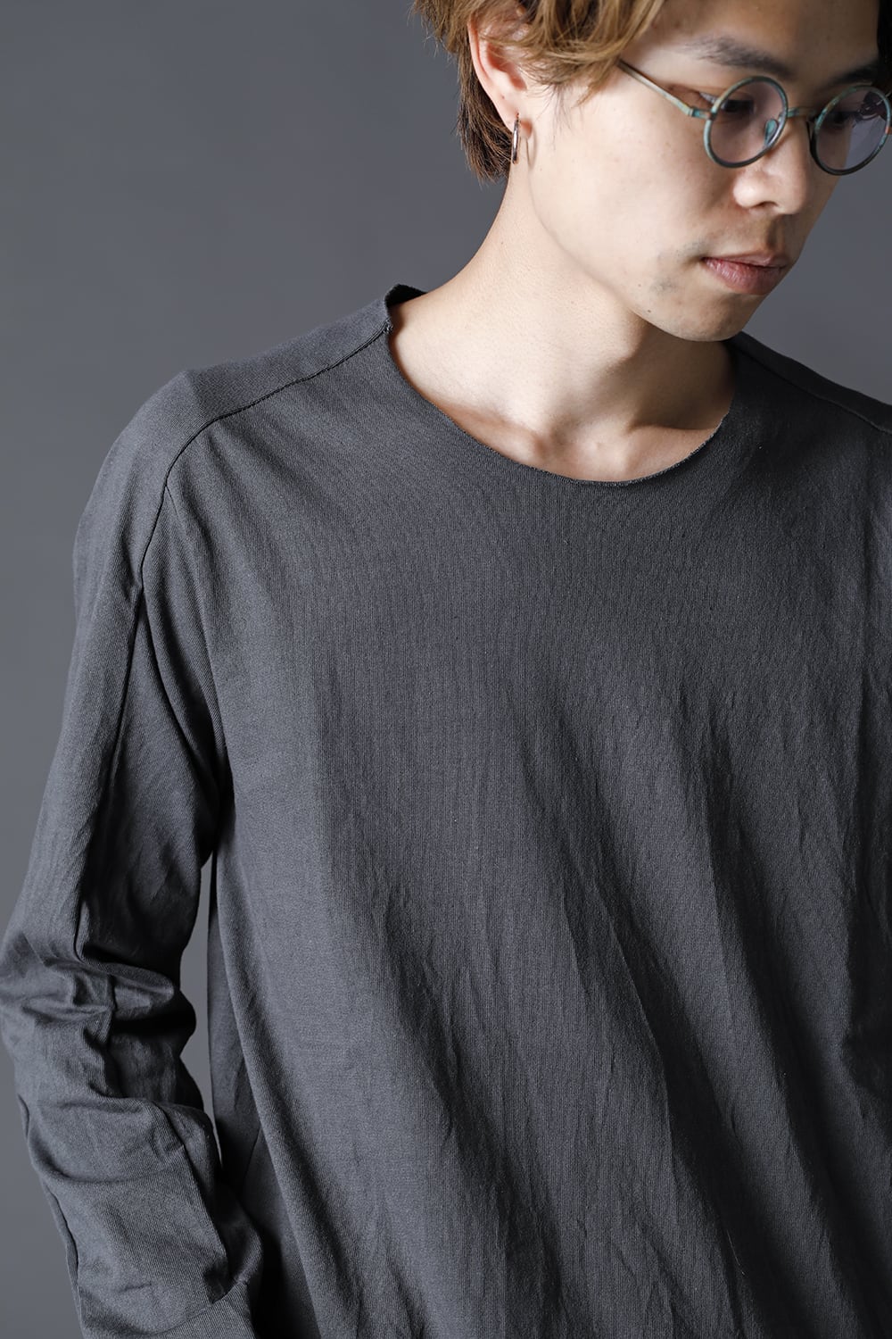 Medium Jersey Long Sleeve T-Shirts M. Grey