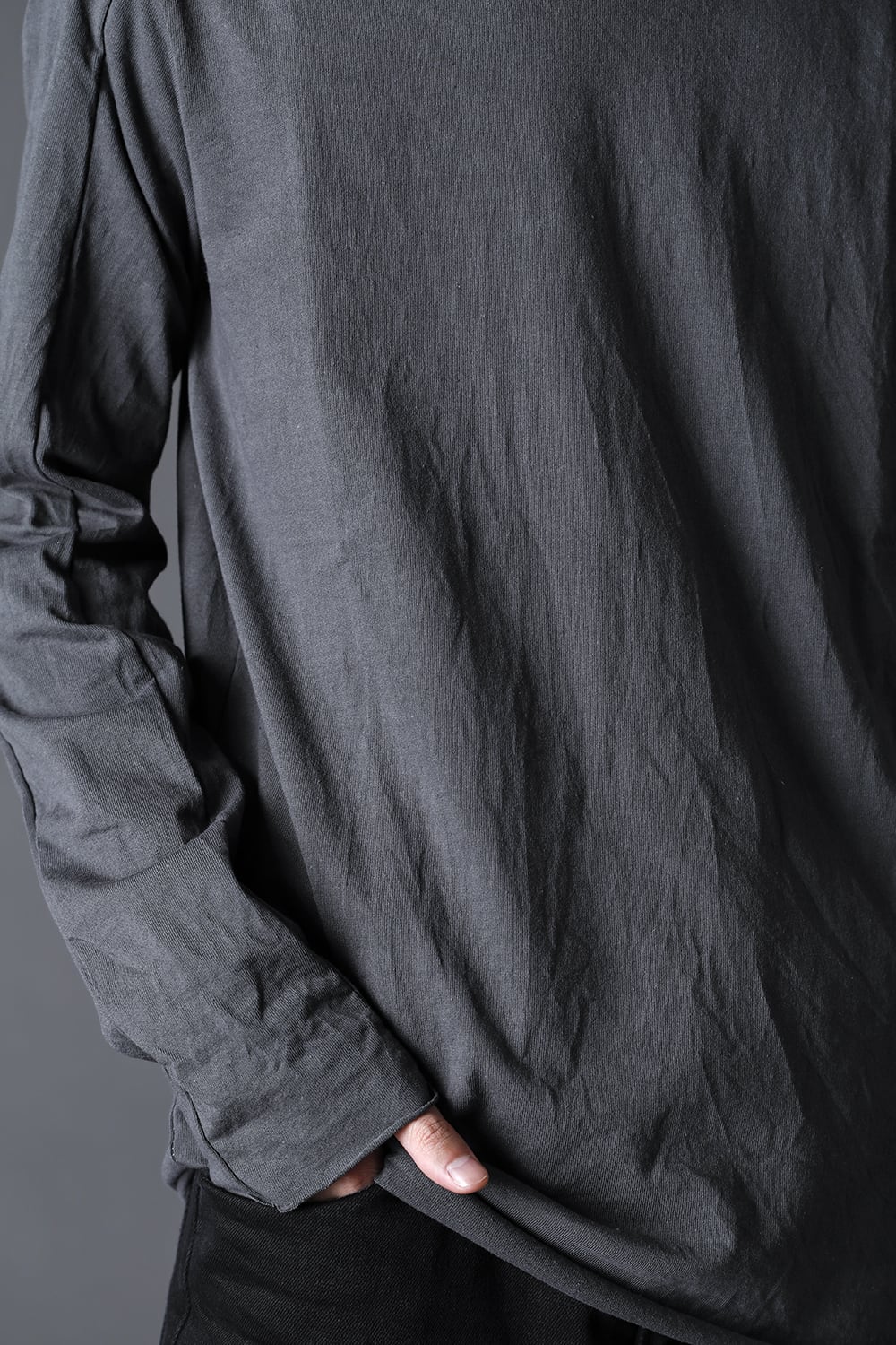 Medium Jersey Long Sleeve T-Shirts M. Grey