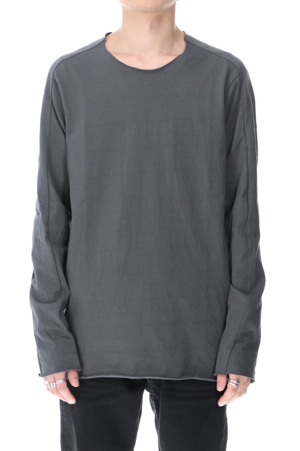 Medium Jersey Long Sleeve T-Shirts M. Grey