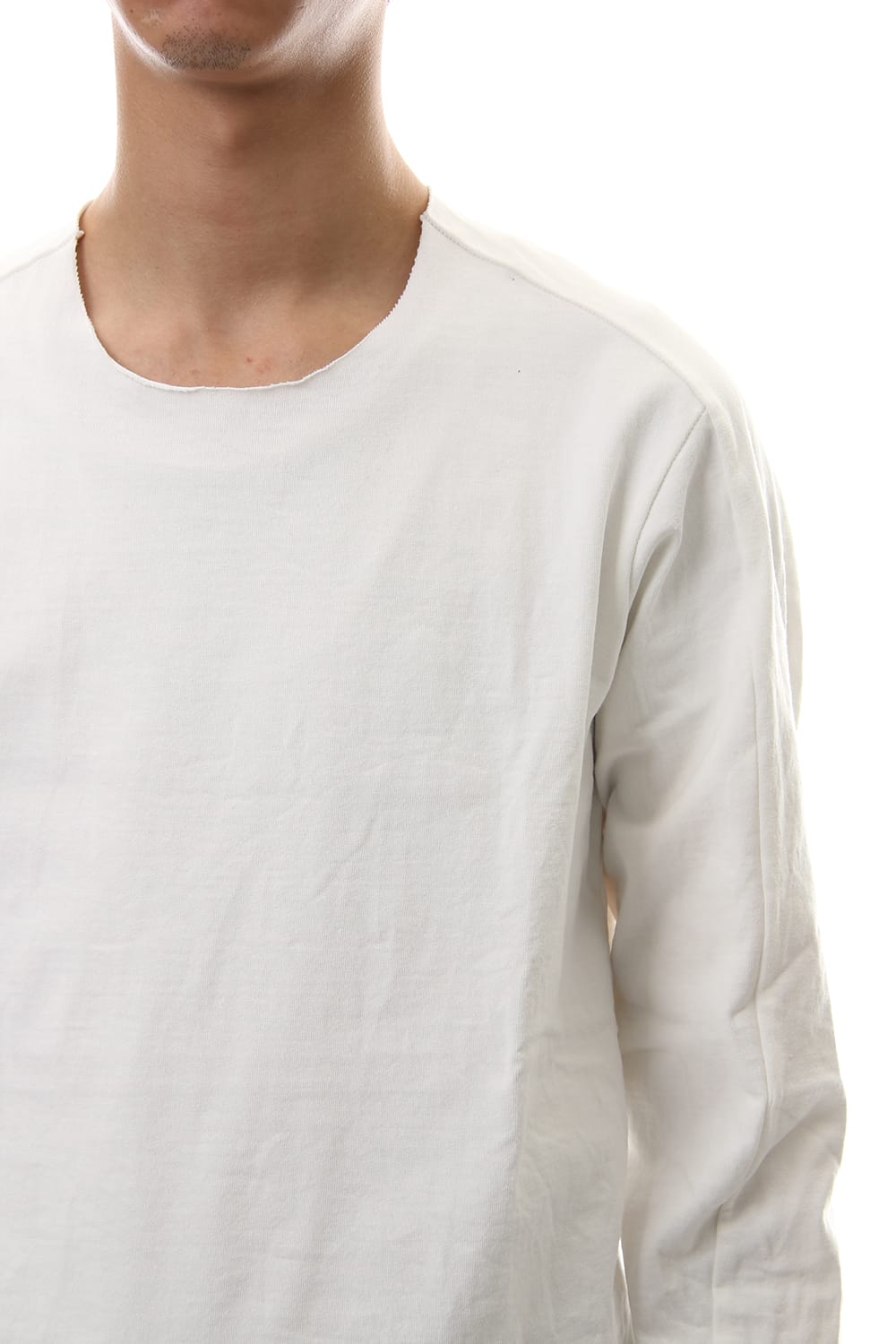 Aegean Sea Cotton  L/S T-Shirts White