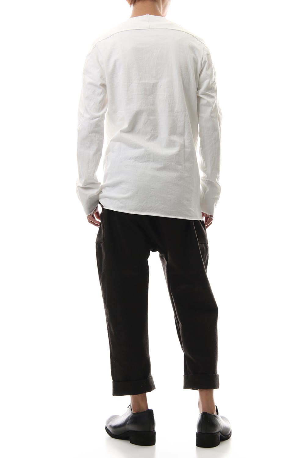 Aegean Sea Cotton  L/S T-Shirts White