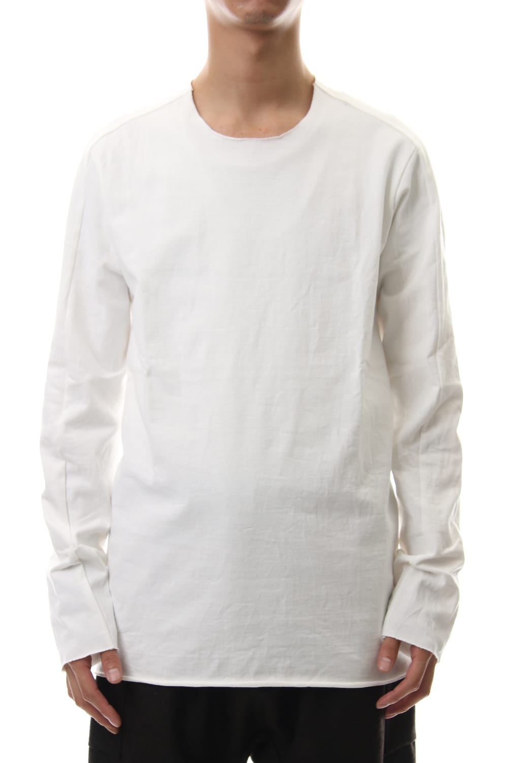 Aegean Sea Cotton  L/S T-Shirts White