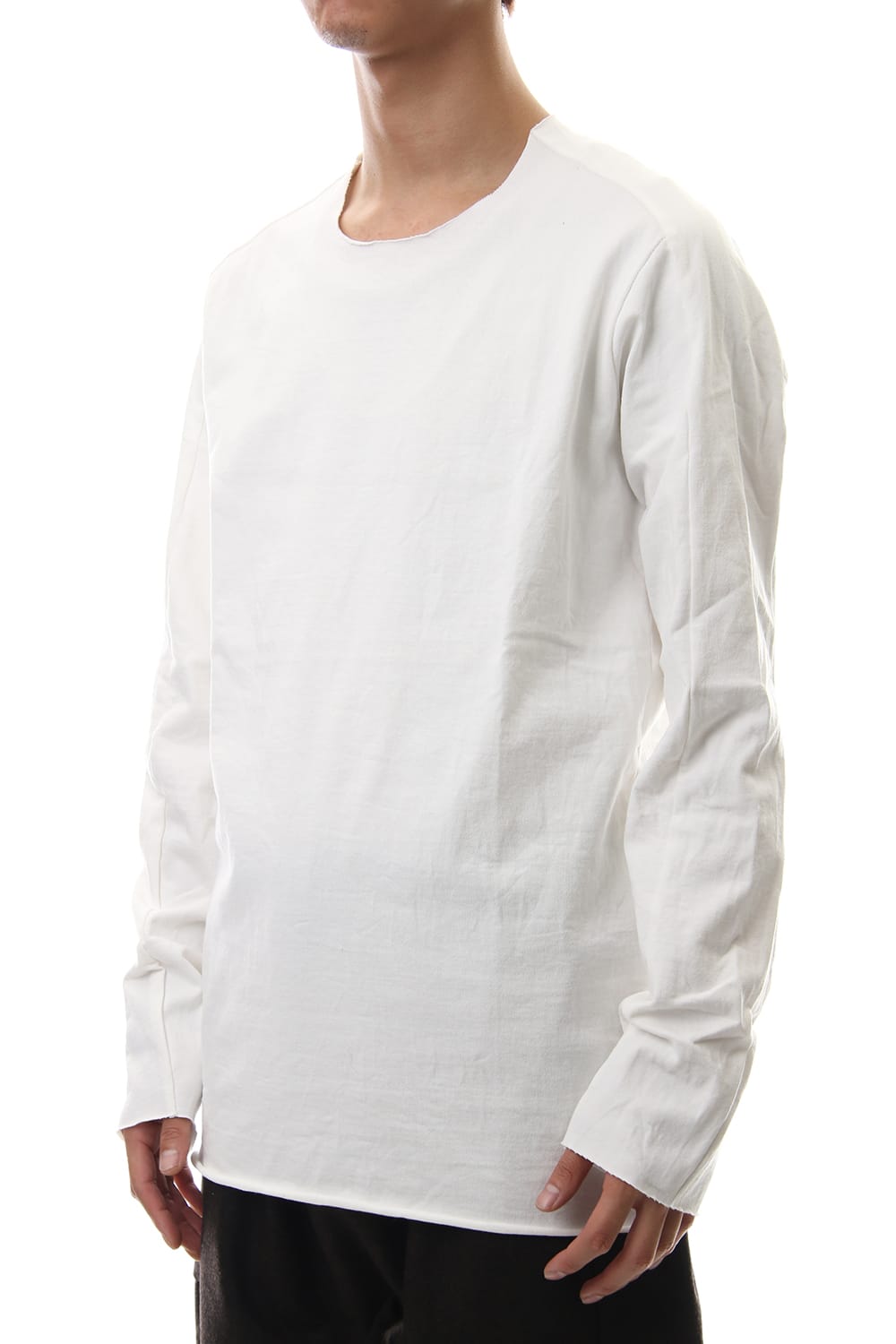 Aegean Sea Cotton  L/S T-Shirts White