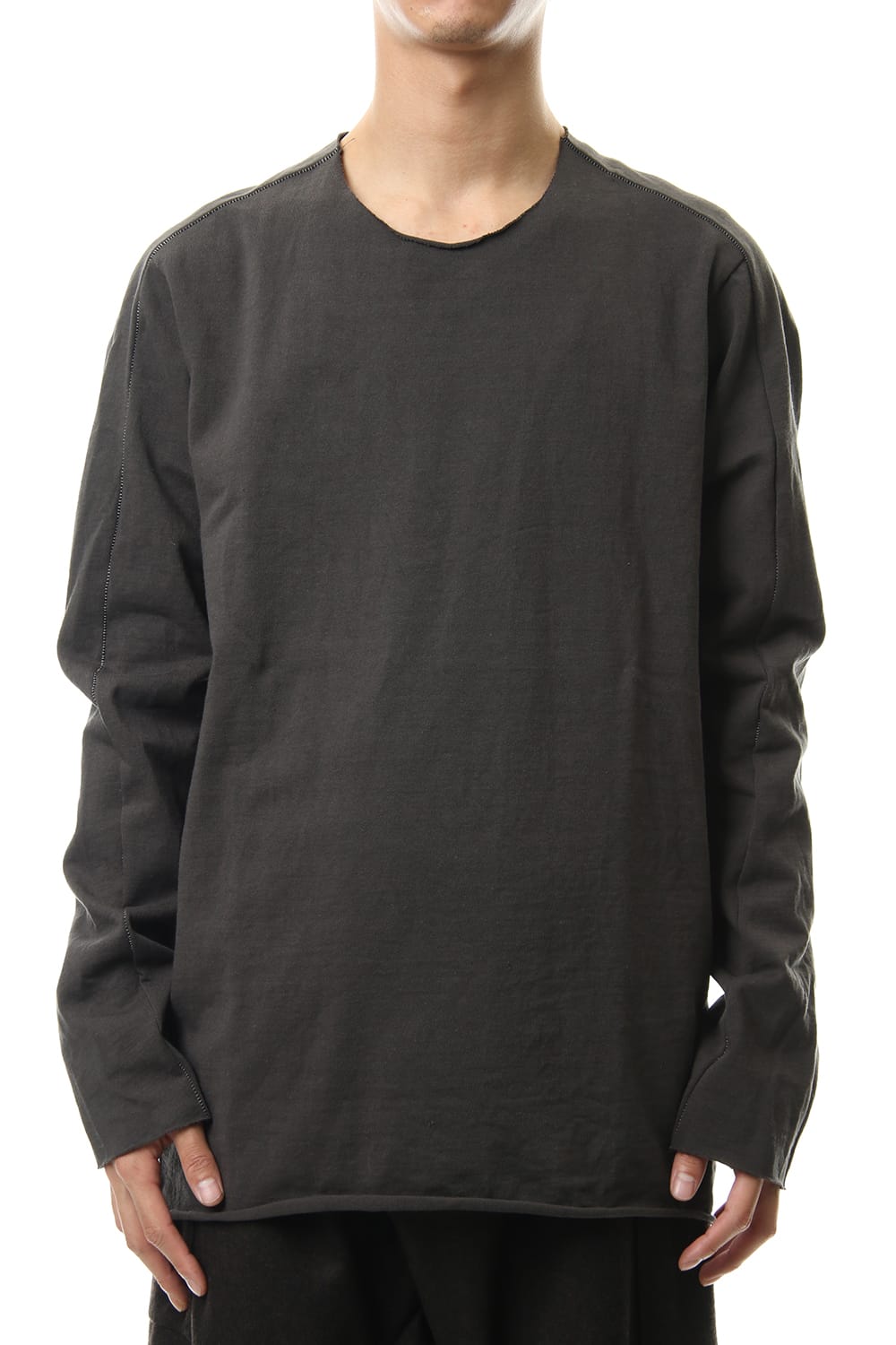 Over Lock Stitch L/S T-Shirts