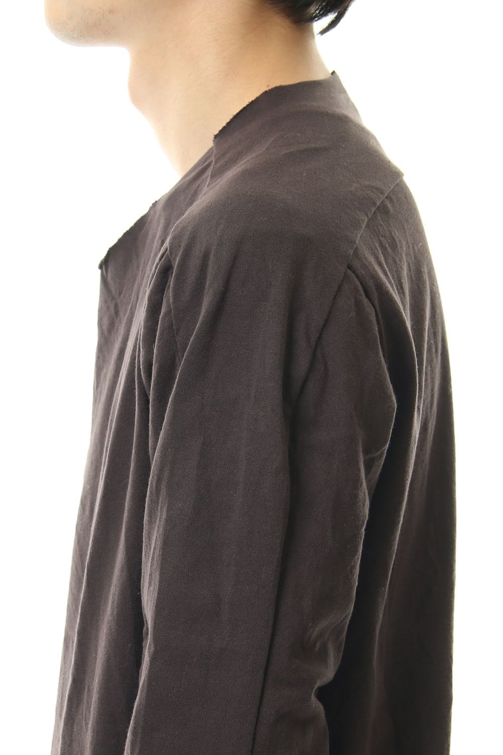 Extra Long Staple Cotton L/S T-shirts D.Grey