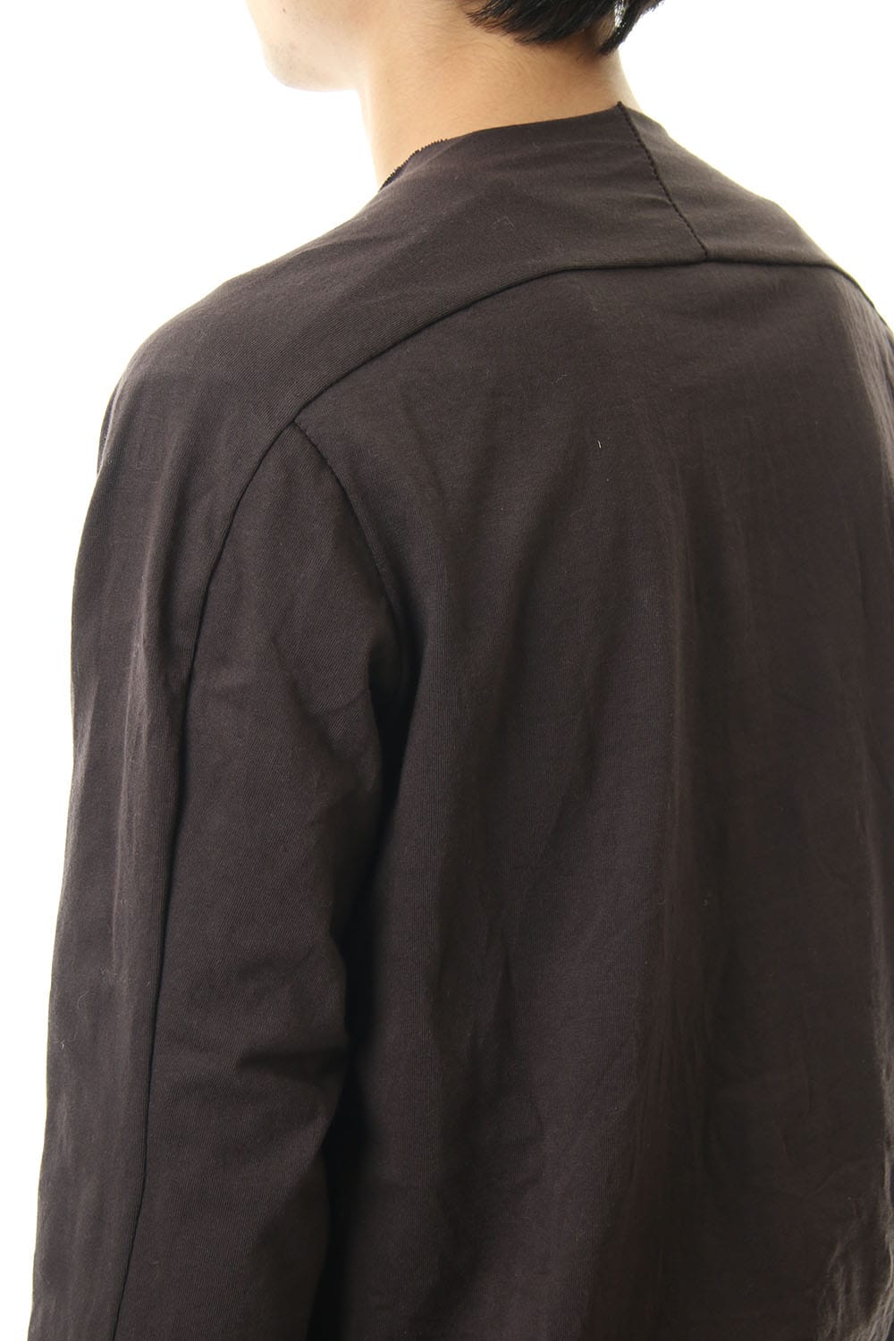 Extra Long Staple Cotton L/S T-shirts D.Grey