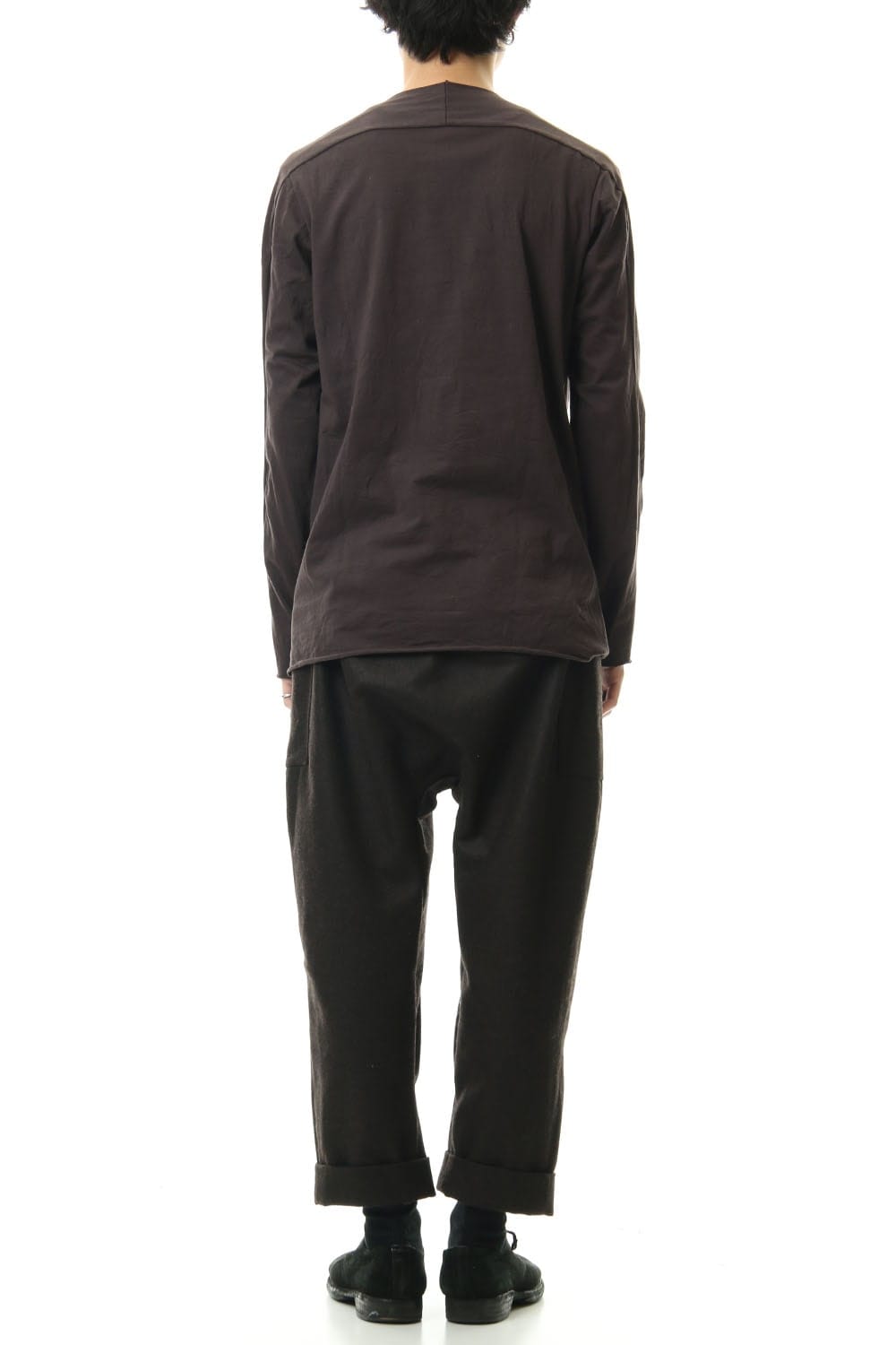 Extra Long Staple Cotton L/S T-shirts D.Grey