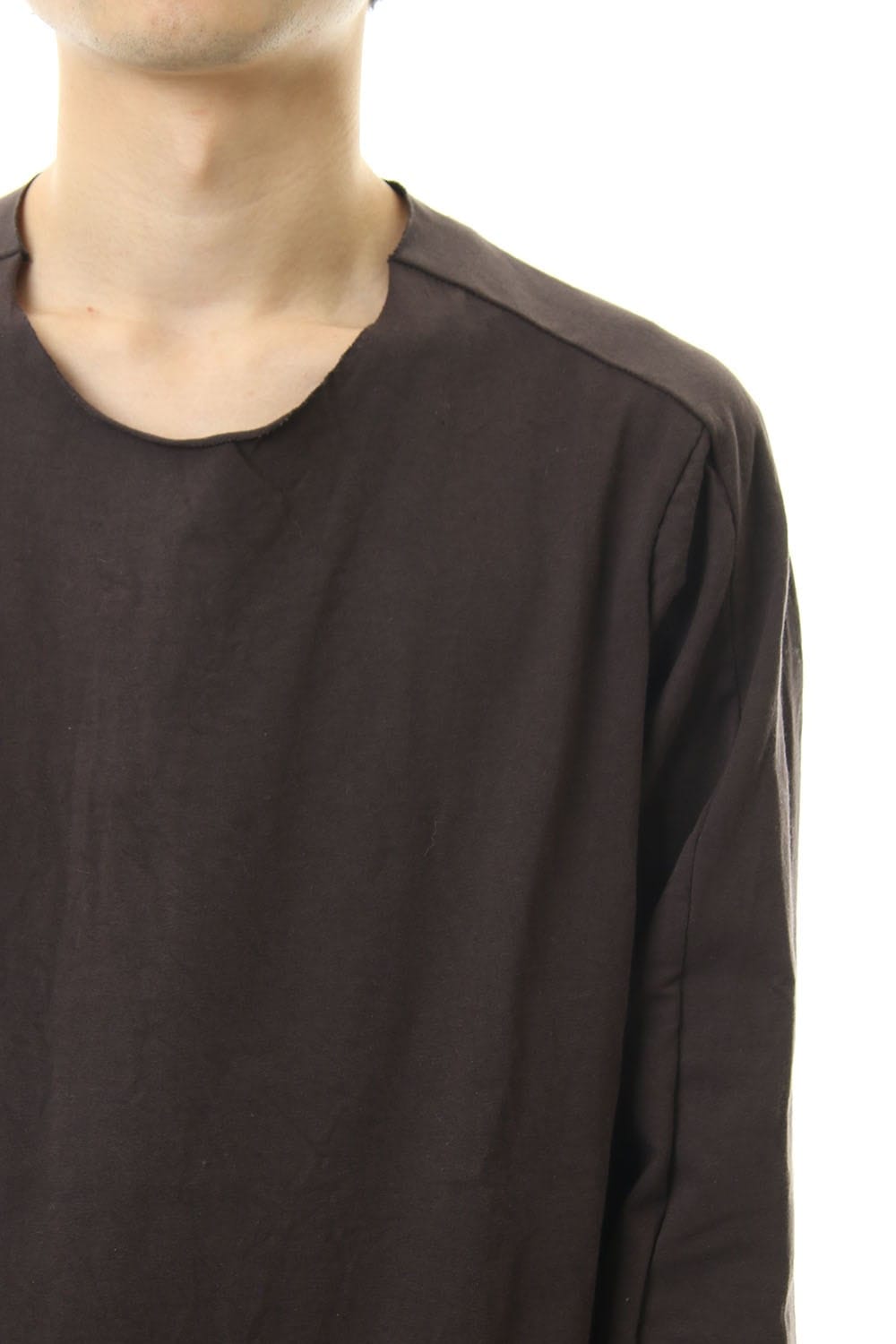 Extra Long Staple Cotton L/S T-shirts D.Grey