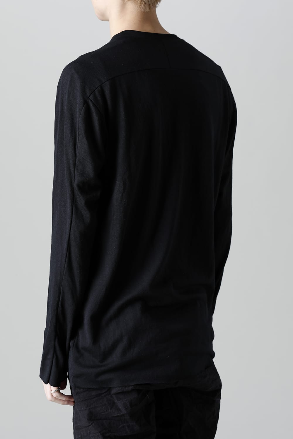 Stretch Wool Cutsewn Black