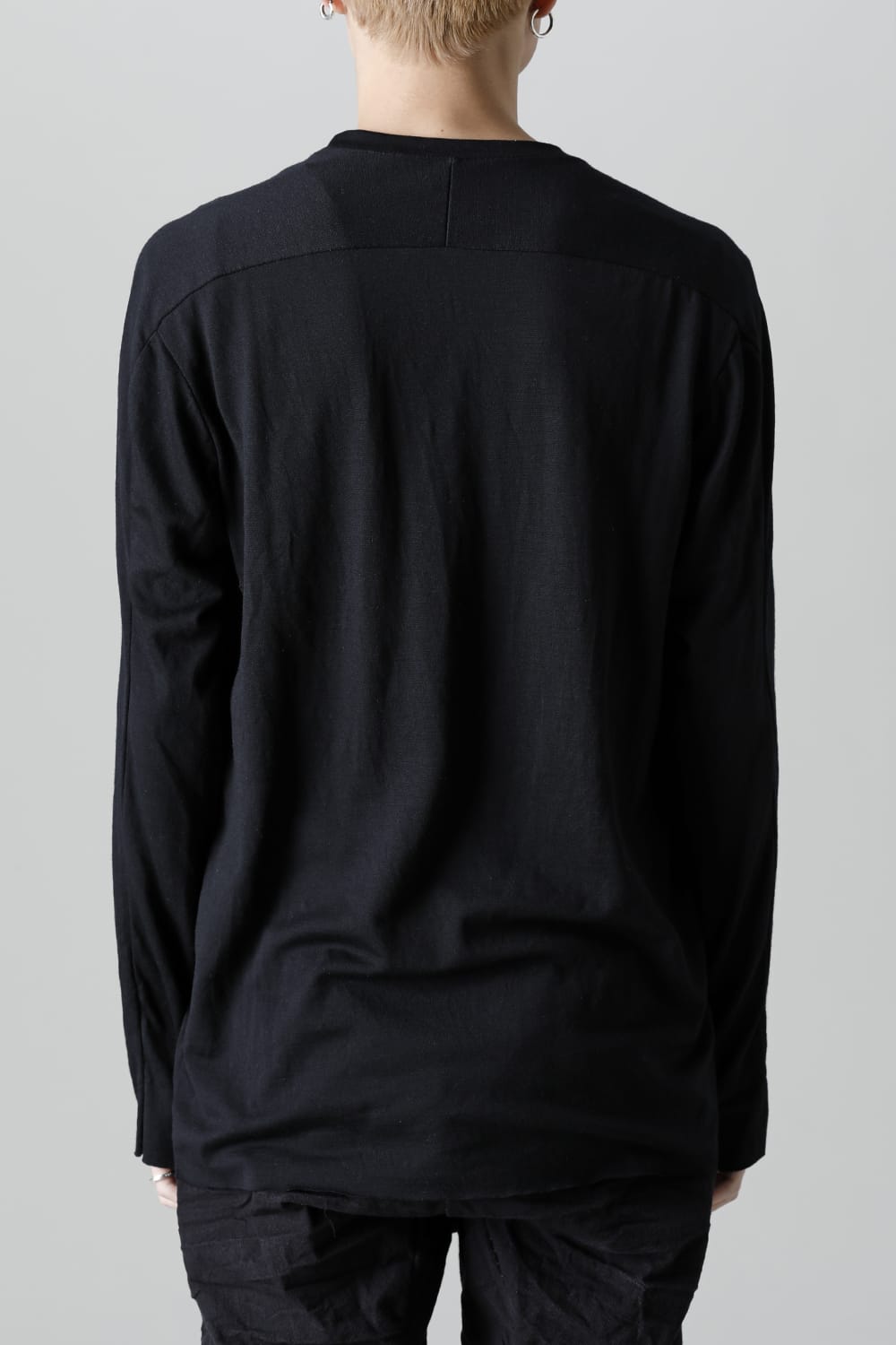 Stretch Wool Cutsewn Black