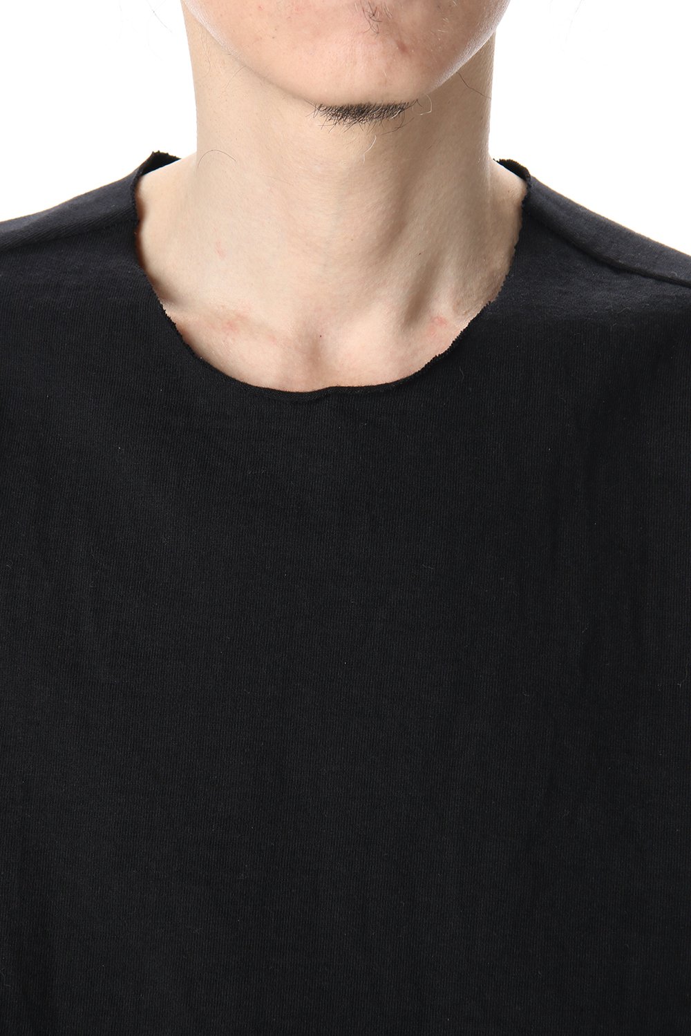 Medium Jersey Cotton L/S T-Shirts Black