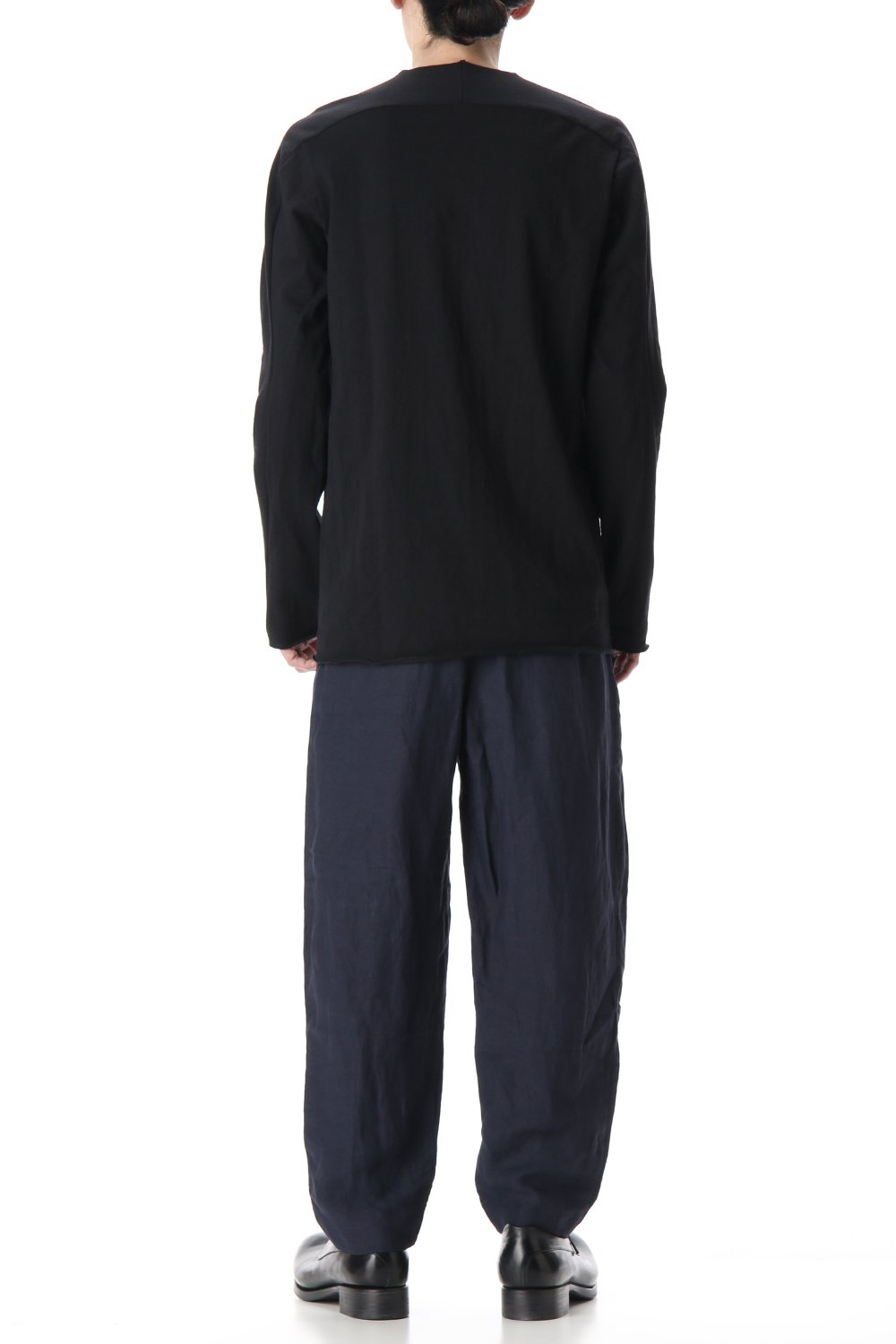 Medium Jersey Cotton L/S T-Shirts Black